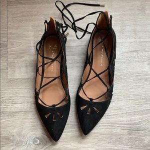 Lace Up Flats